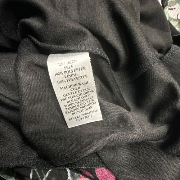 Connected Apparel Womens Chiffon Long Sheath Dress Size 12 - Picture 4 of 4